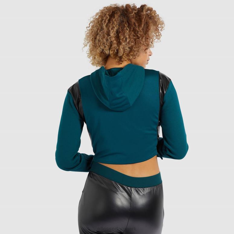 Ellesse Kvinder fioci crop hættetrøje J282F178 tøj krikand