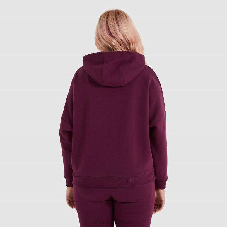 Ellesse Kvinder semprevisa hættetrøje J282F175 tøj mørke lilla