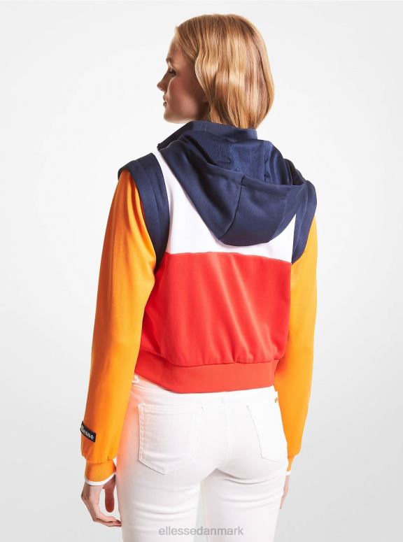 Ellesse Kvinder mk bomuldsblanding lynlåsjakke J282F10 tøj farveblok