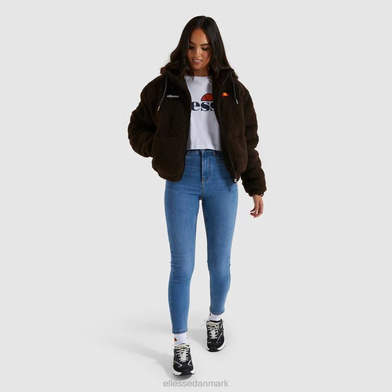 Ellesse Kvinder mollis polstret jakke J282F165 tøj Brun