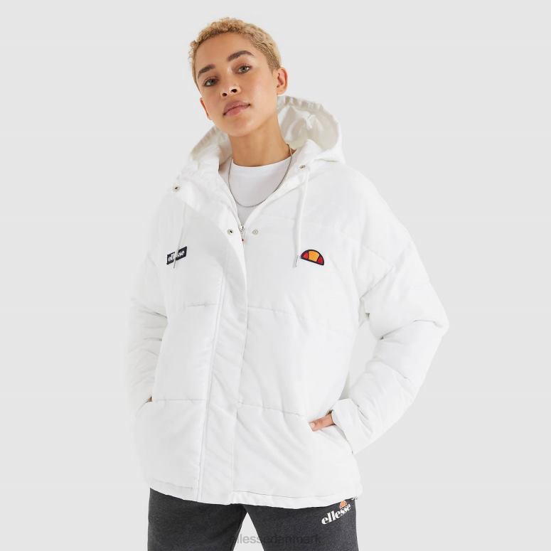 Ellesse Kvinder pejo polstret jakke J282F2 tøj hvid