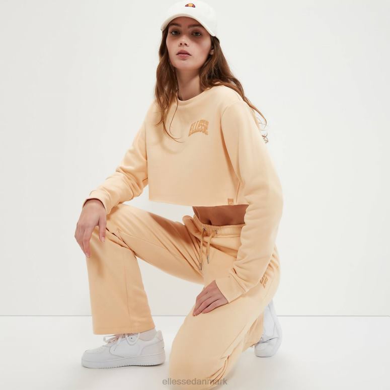 Ellesse Kvinder canleo crop sweatshirt J282F40 tøj lysebrun