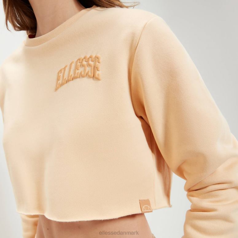 Ellesse Kvinder canleo crop sweatshirt J282F40 tøj lysebrun