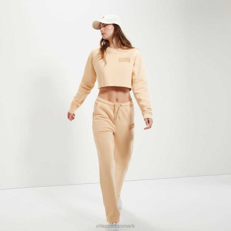 Ellesse Kvinder canleo crop sweatshirt J282F40 tøj lysebrun