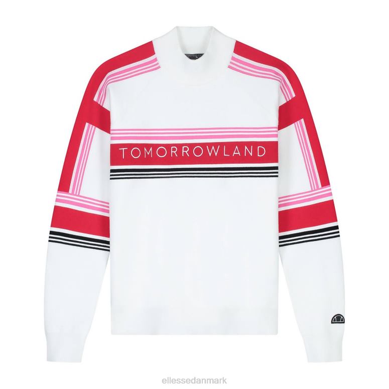 Ellesse Kvinder morgenland strikket sweatshirt J282F36 tøj hvid