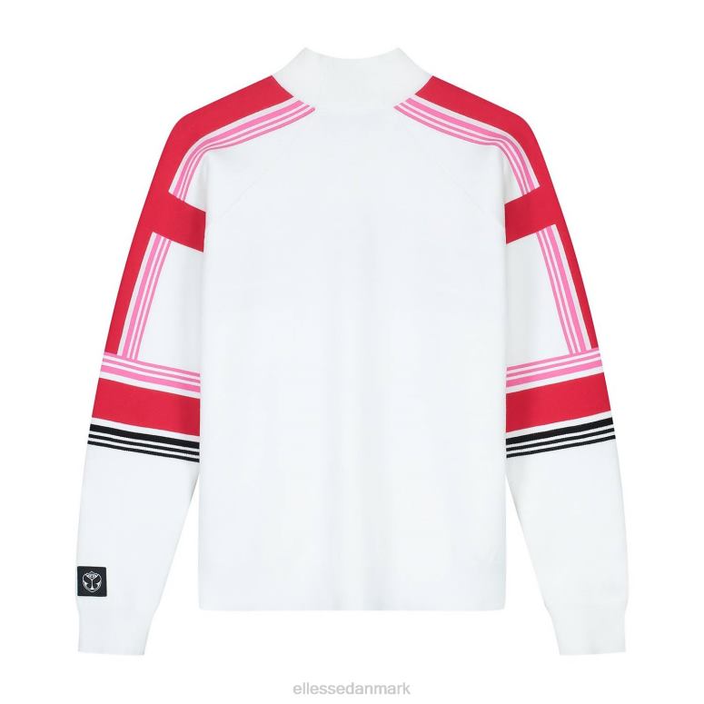 Ellesse Kvinder morgenland strikket sweatshirt J282F36 tøj hvid