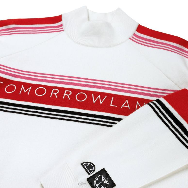 Ellesse Kvinder morgenland strikket sweatshirt J282F36 tøj hvid