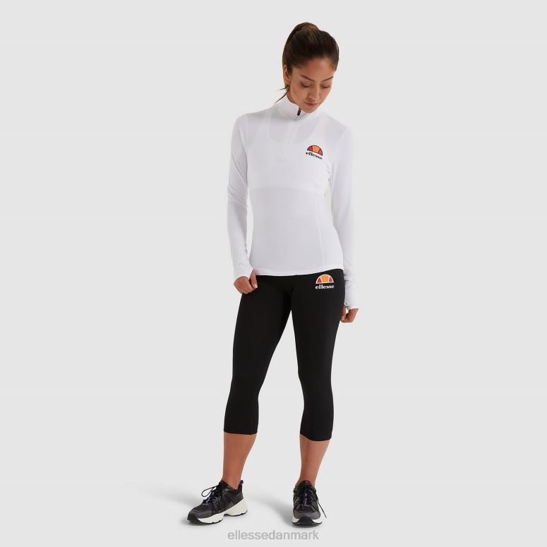 Ellesse Kvinder sofira 1/4 lynlås top J282F95 tøj hvid