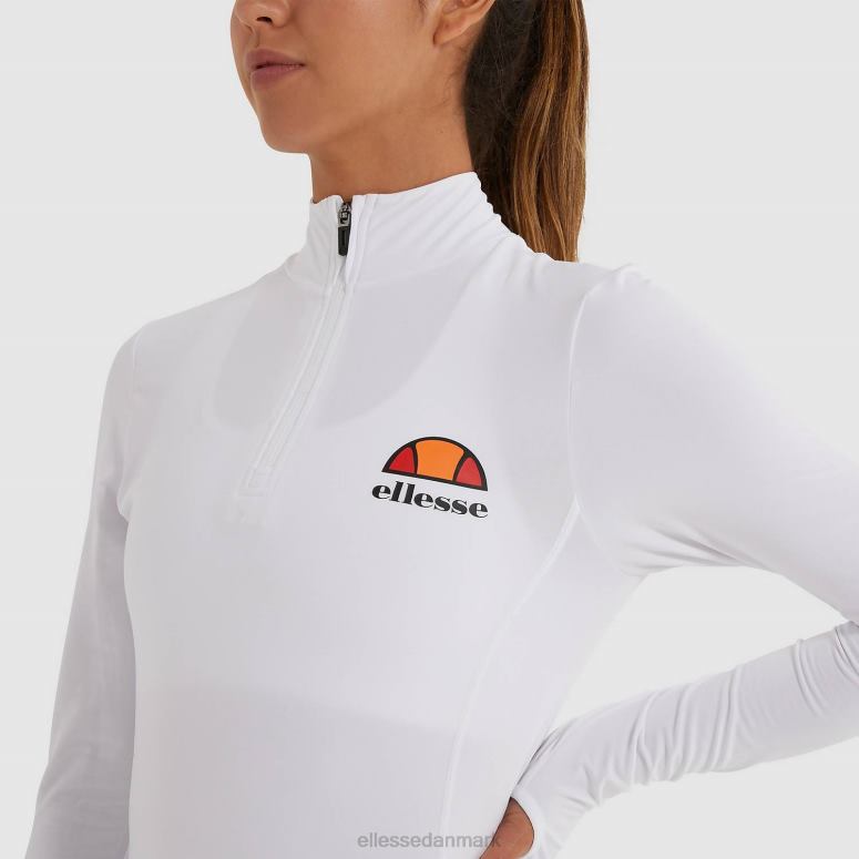 Ellesse Kvinder sofira 1/4 lynlås top J282F95 tøj hvid
