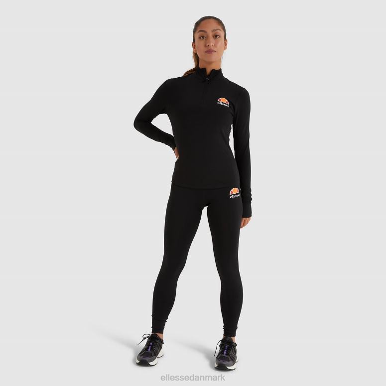 Ellesse Kvinder sofira 1/4 lynlås top J282F96 tøj sort