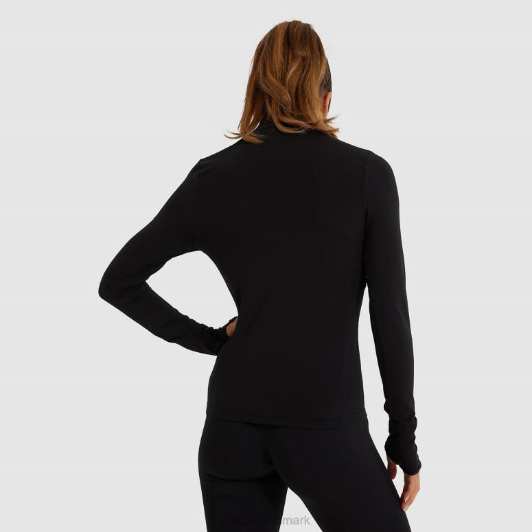Ellesse Kvinder sofira 1/4 lynlås top J282F96 tøj sort