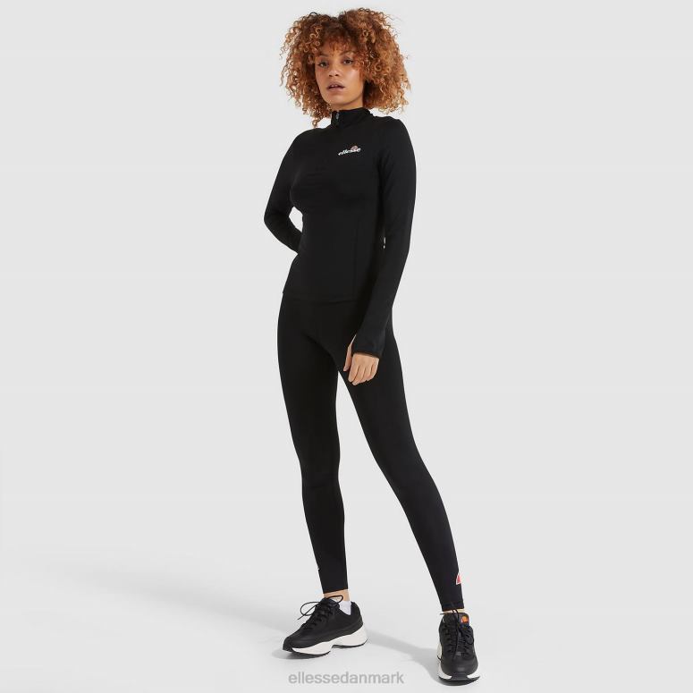 Ellesse Kvinder sofira 1/4 lynlås top J282F96 tøj sort