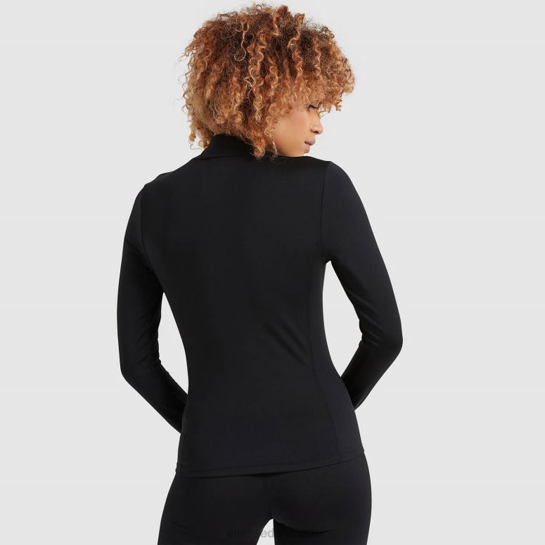 Ellesse Kvinder sofira 1/4 lynlås top J282F96 tøj sort