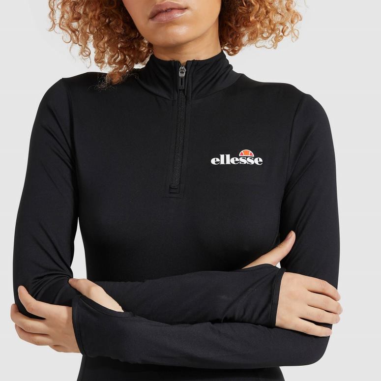 Ellesse Kvinder sofira 1/4 lynlås top J282F96 tøj sort
