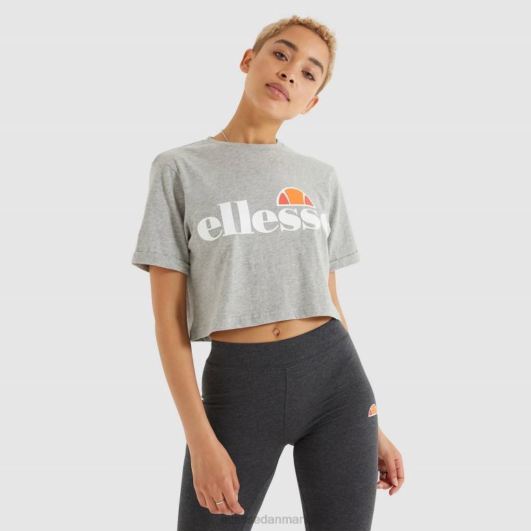 Ellesse Kvinder alberta cropped t-shirt J282F69 tøj grå mergel
