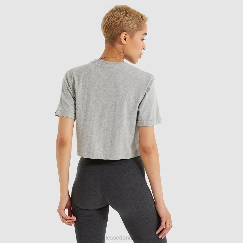 Ellesse Kvinder alberta cropped t-shirt J282F69 tøj grå mergel