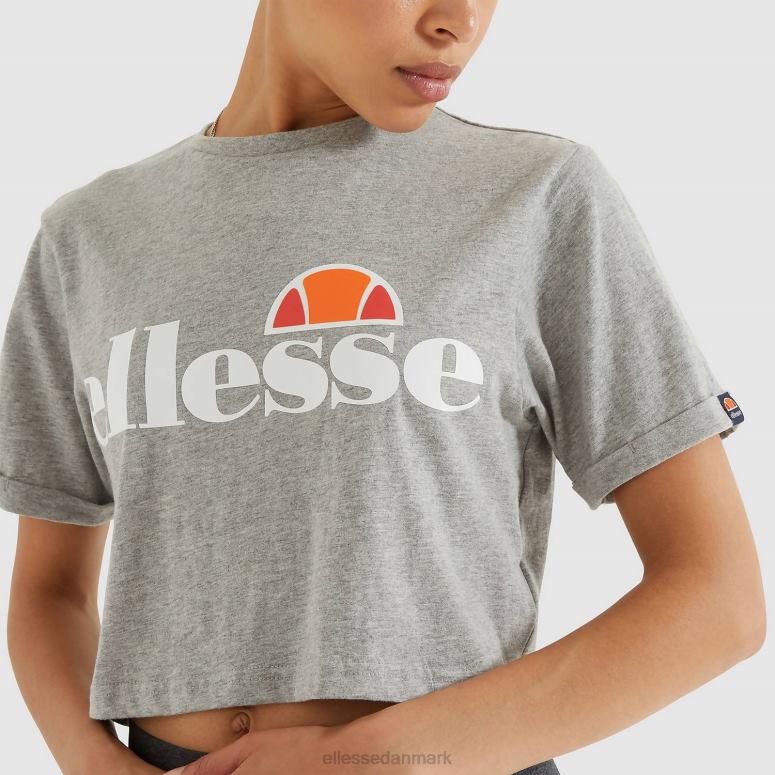 Ellesse Kvinder alberta cropped t-shirt J282F69 tøj grå mergel