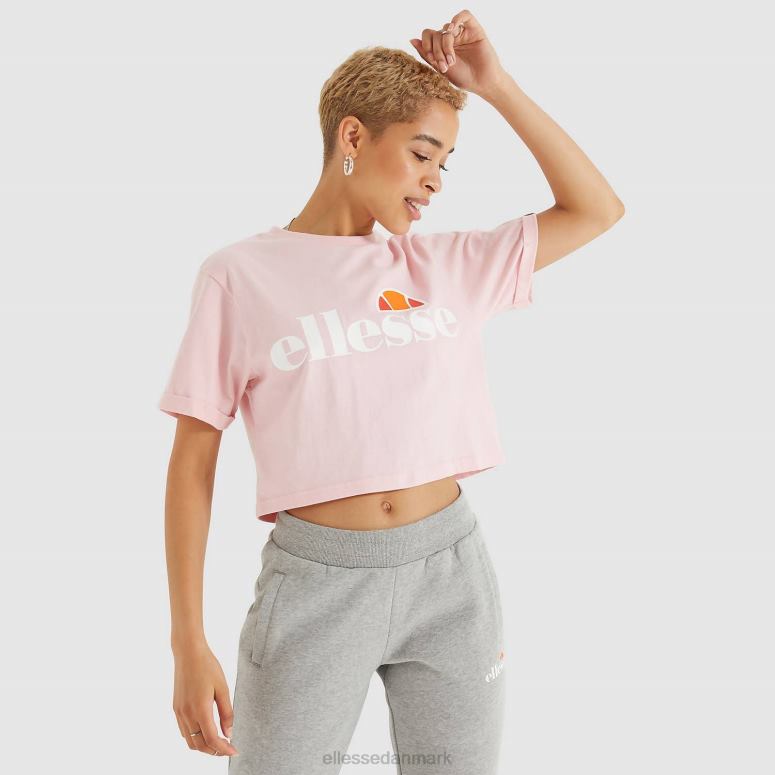 Ellesse Kvinder alberta cropped t-shirt J282F70 tøj lyserød