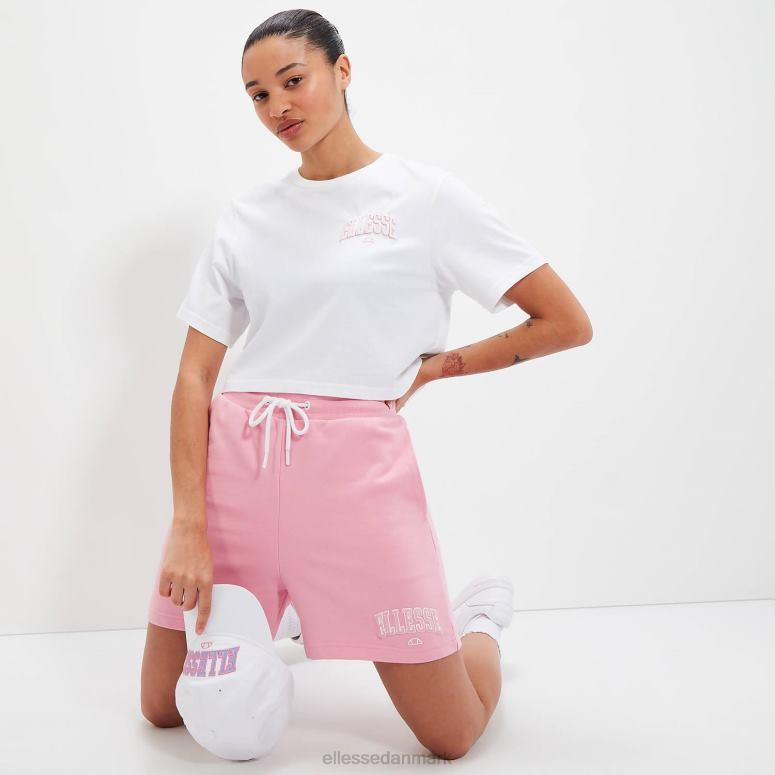 Ellesse Kvinder beneventi croppd t-shirt J282F56 tøj hvid