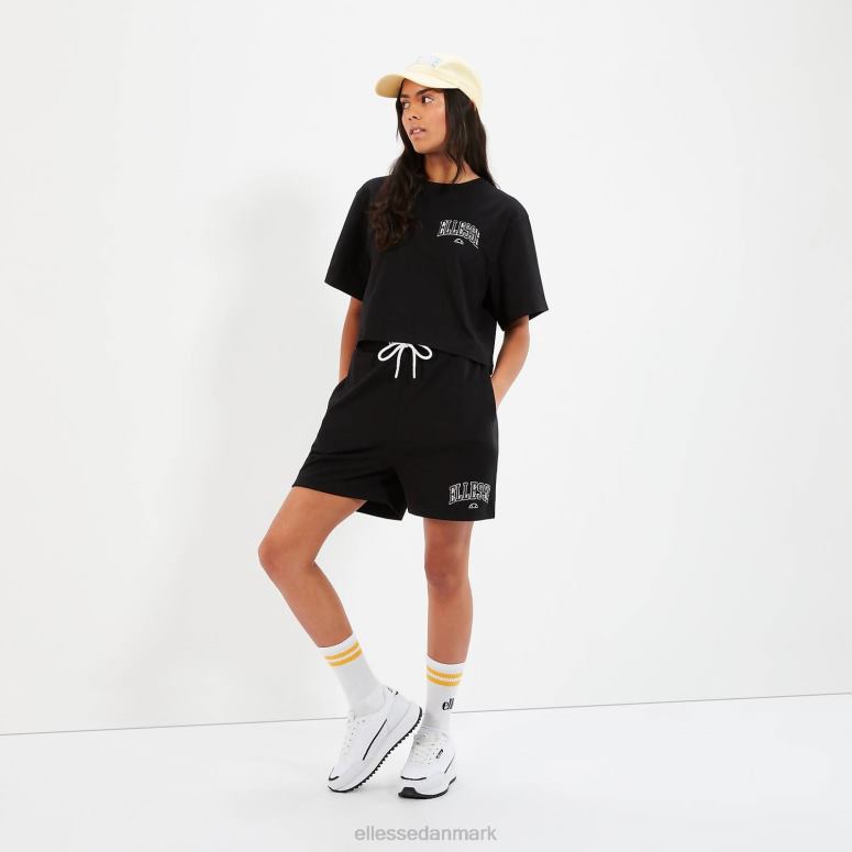 Ellesse Kvinder beneventi croppd t-shirt J282F57 tøj sort
