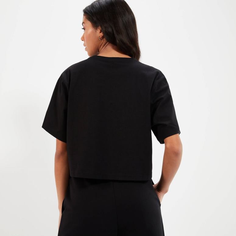 Ellesse Kvinder beneventi croppd t-shirt J282F57 tøj sort