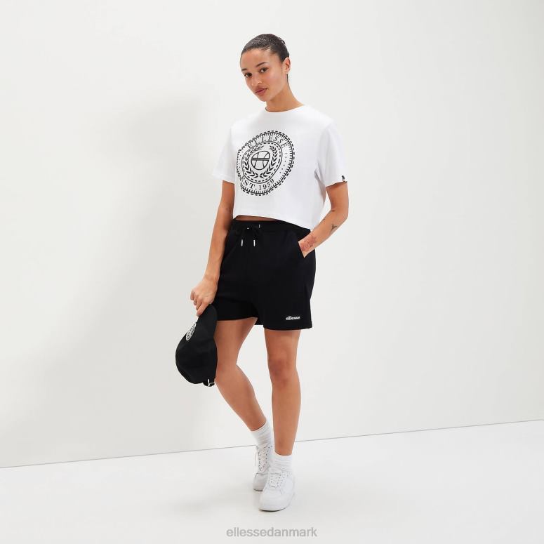 Ellesse Kvinder carala crop t-shirt J282F94 tøj hvid