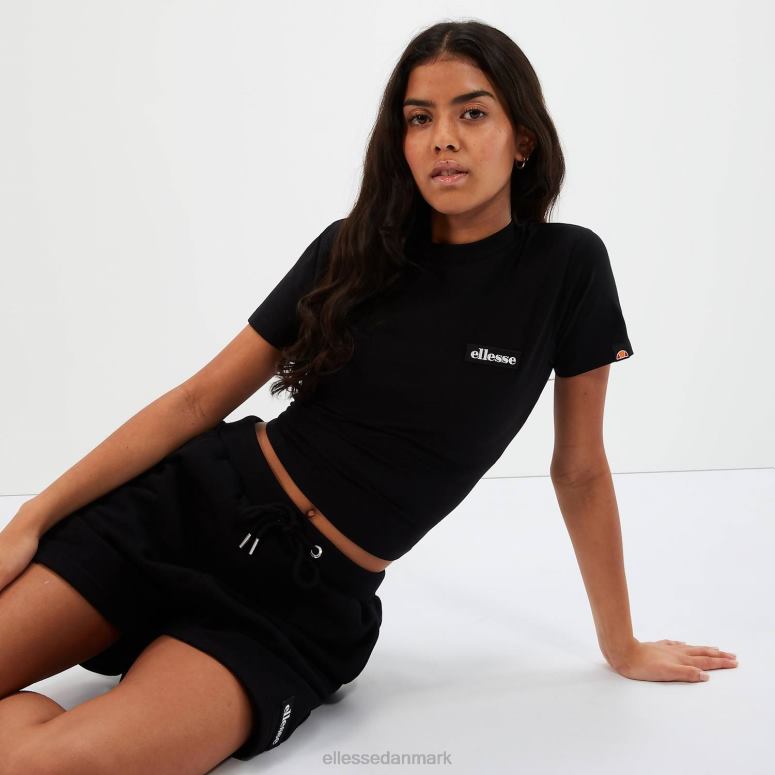 Ellesse Kvinder chelu crop t-shirt J282F85 tøj sort