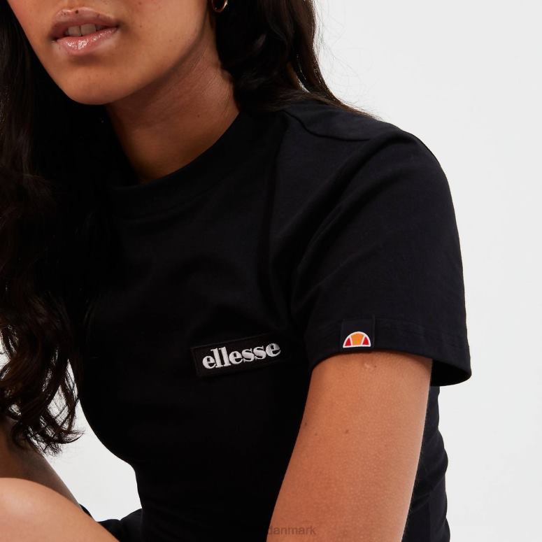 Ellesse Kvinder chelu crop t-shirt J282F85 tøj sort