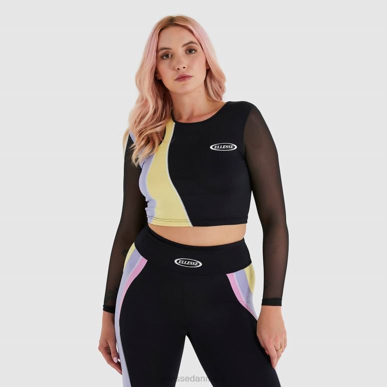 Ellesse Kvinder leontina cropped t-shirt J282F223 tøj sort