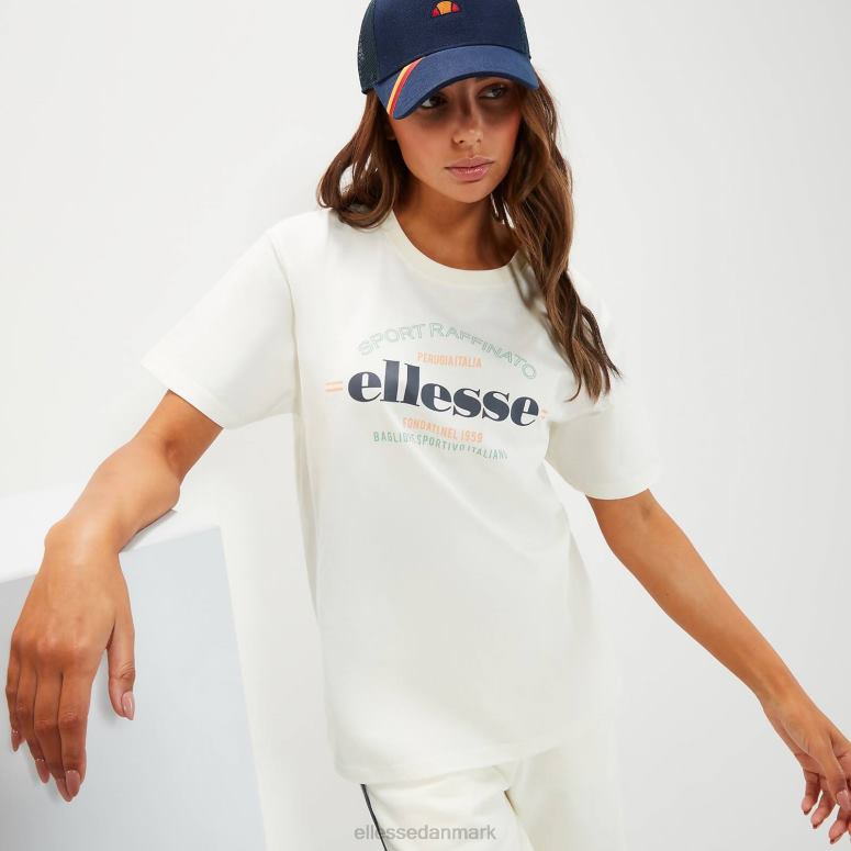 Ellesse Kvinder tovo oversized t-shirt J282F58 tøj off white