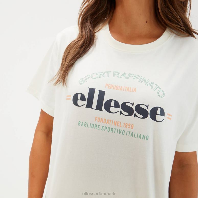 Ellesse Kvinder tovo oversized t-shirt J282F58 tøj off white