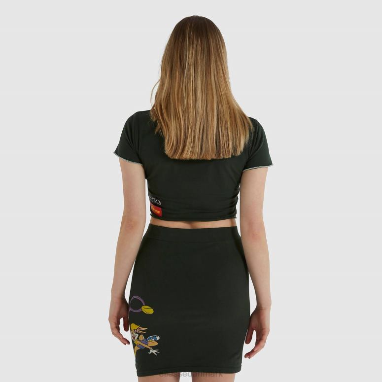 Ellesse Kvinder tweetest beskåret t-shirt J282F231 tøj grøn