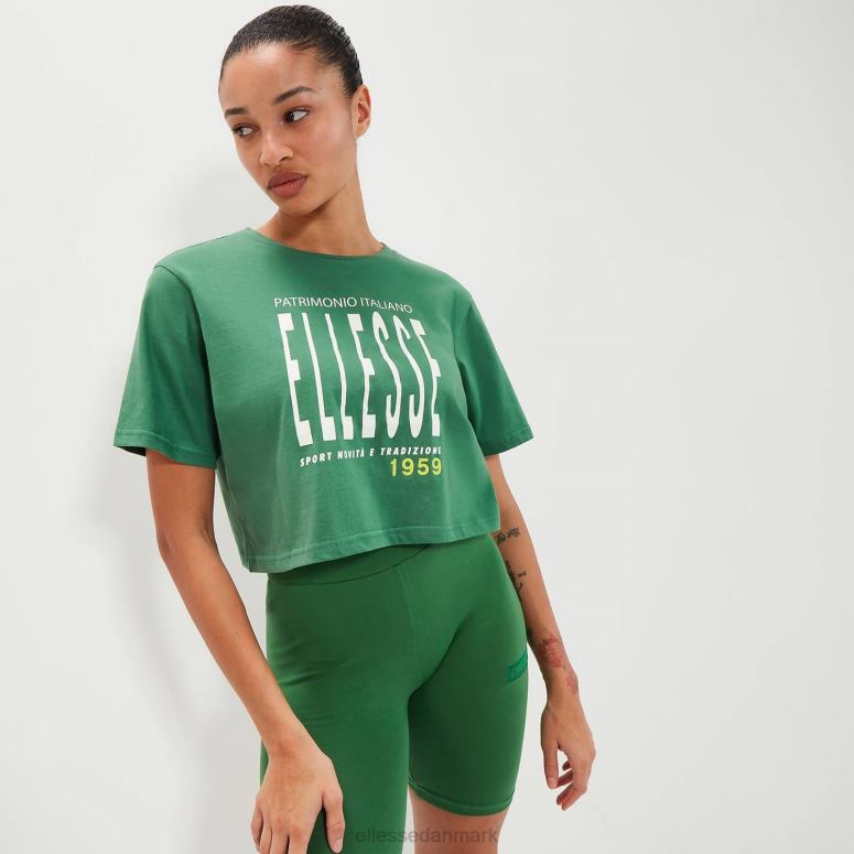 Ellesse Kvinder volia crop t-shirt J282F87 tøj grøn