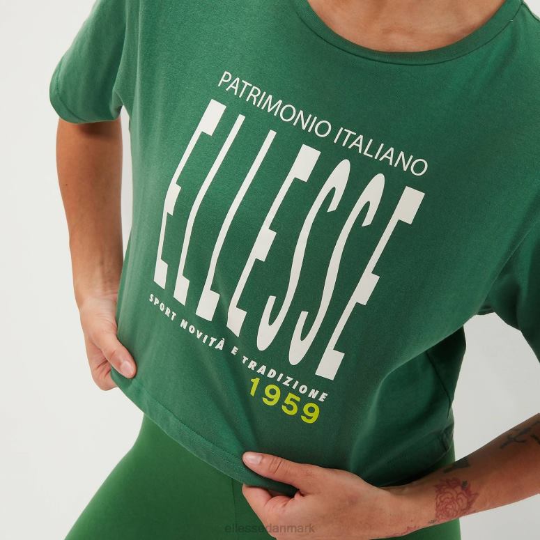 Ellesse Kvinder volia crop t-shirt J282F87 tøj grøn