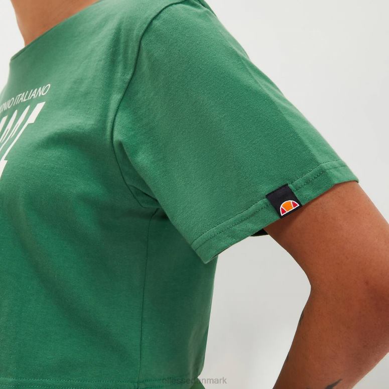 Ellesse Kvinder volia crop t-shirt J282F87 tøj grøn