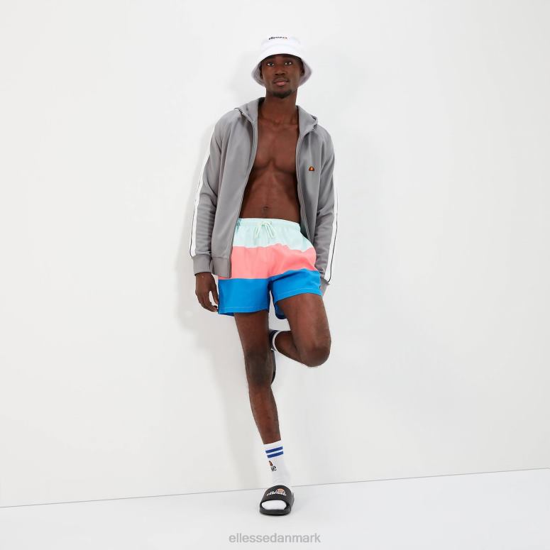 Ellesse Mænd vespore svømme kort blå/pink J282F456 tøj lyseblå/pink/blå
