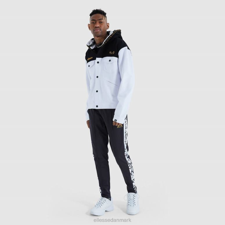 Ellesse Mænd paxell hættetrøje J282F472 tøj hvid