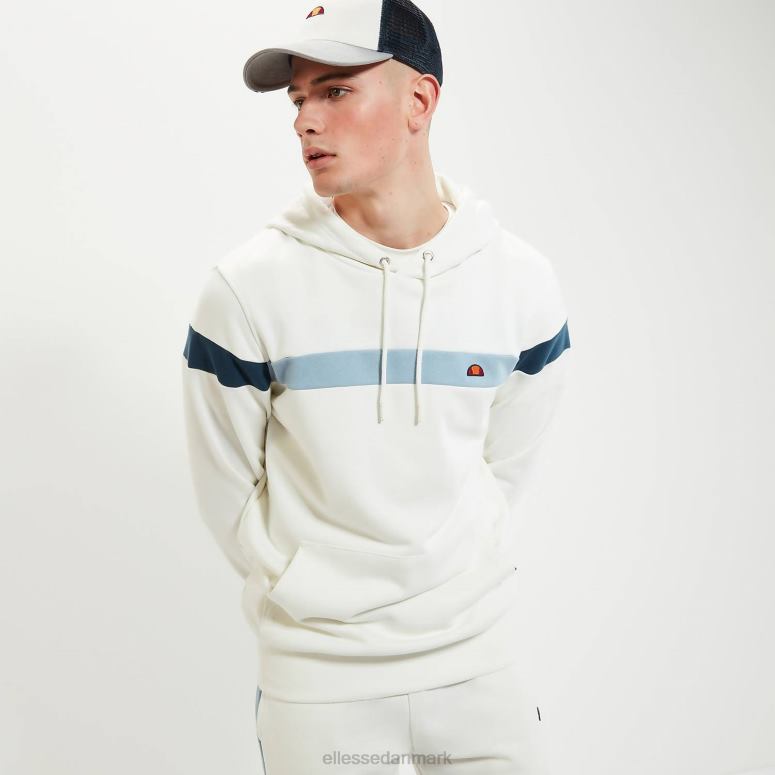 Ellesse Mænd pietro overhead hættetrøje J282F313 tøj off white