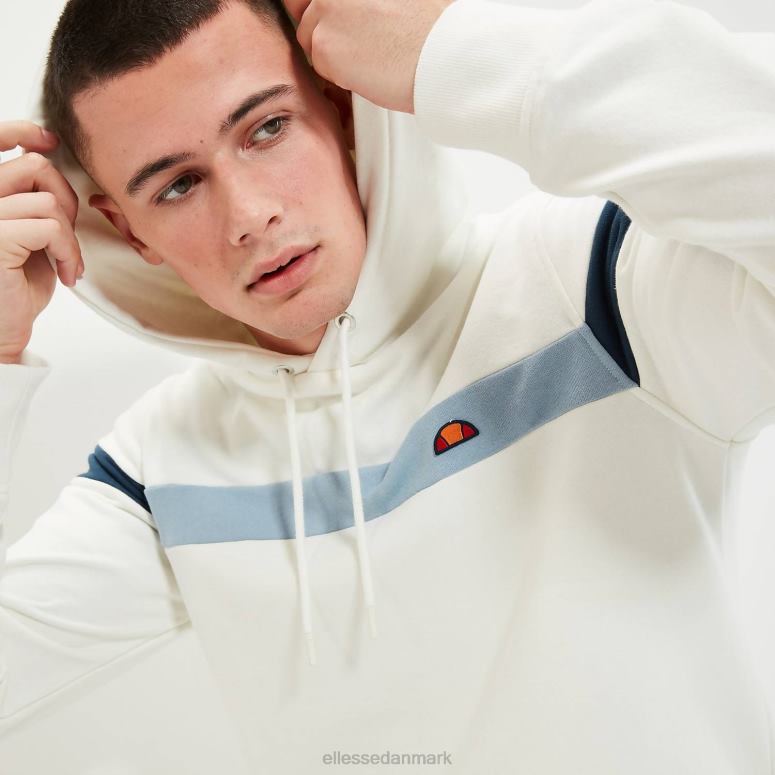 Ellesse Mænd pietro overhead hættetrøje J282F313 tøj off white