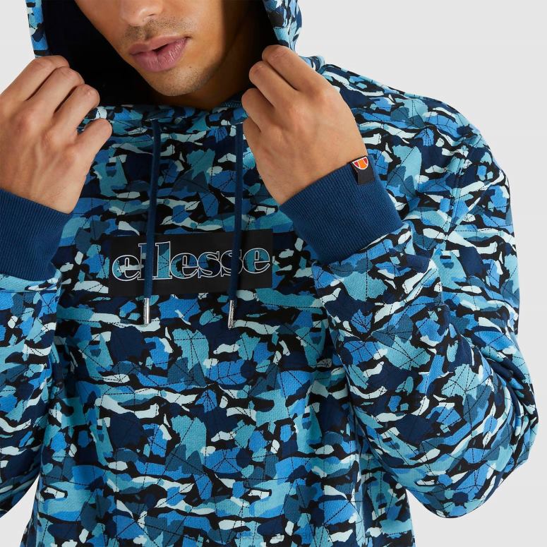Ellesse Mænd tartica hættetrøje J282F473 tøj multi