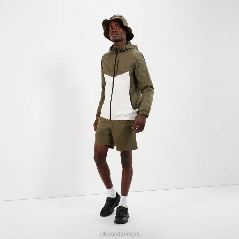 Ellesse Mænd fraktion 2 hel lynlåsjakke grøn J282F276 tøj kaki