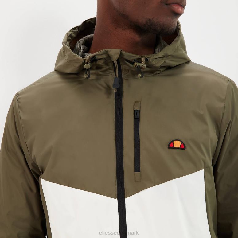 Ellesse Mænd fraktion 2 hel lynlåsjakke grøn J282F276 tøj kaki