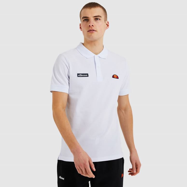 Ellesse Mænd montura poloshirt J282F382 tøj hvid
