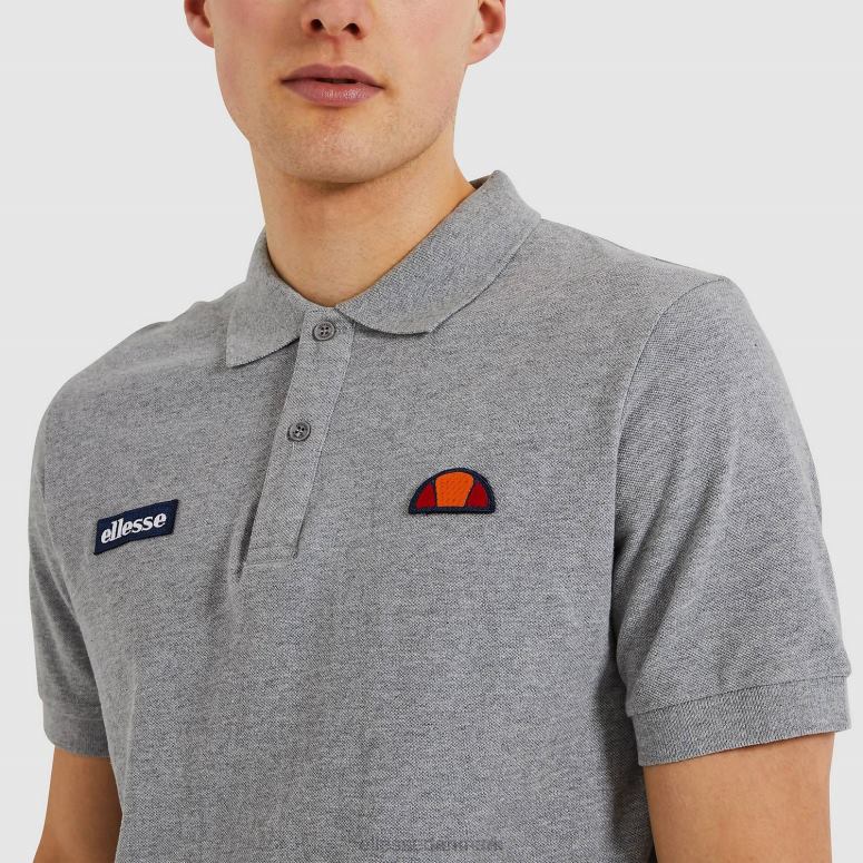 Ellesse Mænd montura poloshirt J282F383 tøj grå mergel