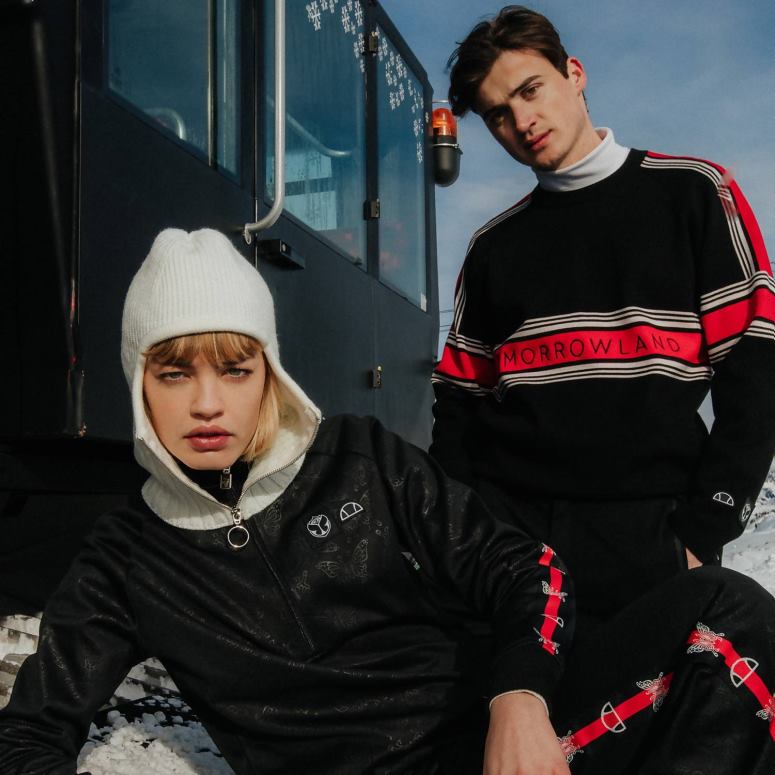 Ellesse Mænd morgenland strikket sweatshirt J282F301 tøj sort