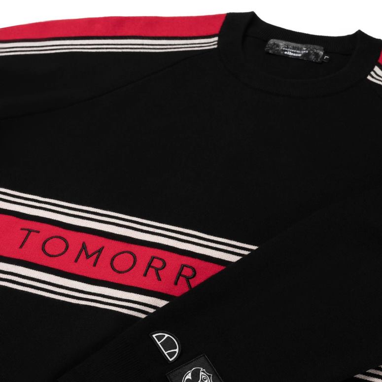 Ellesse Mænd morgenland strikket sweatshirt J282F301 tøj sort
