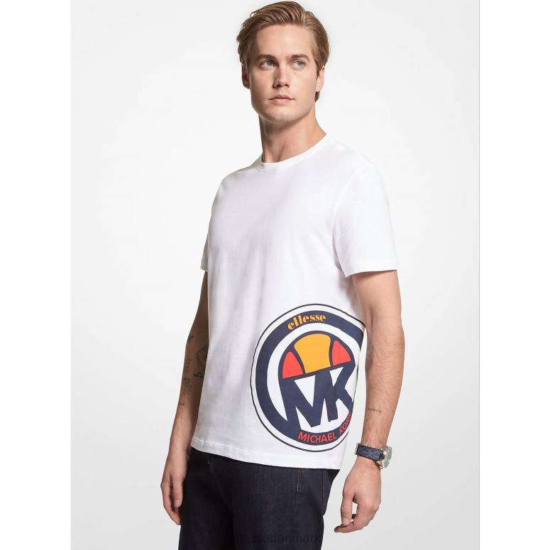 Ellesse Mænd mk t-shirt i bomuld J282F392 tøj logo