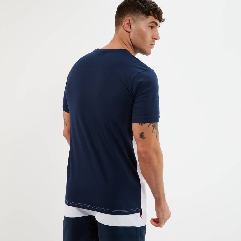 Ellesse Mænd venire t-shirt J282F401 tøj marineblå/rød/hvid