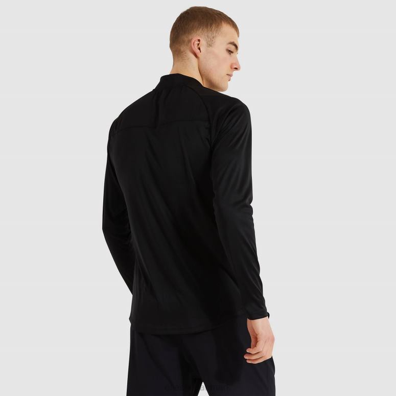 Ellesse Mænd bovaro 1/2 lynlås top J282F330 tøj sort