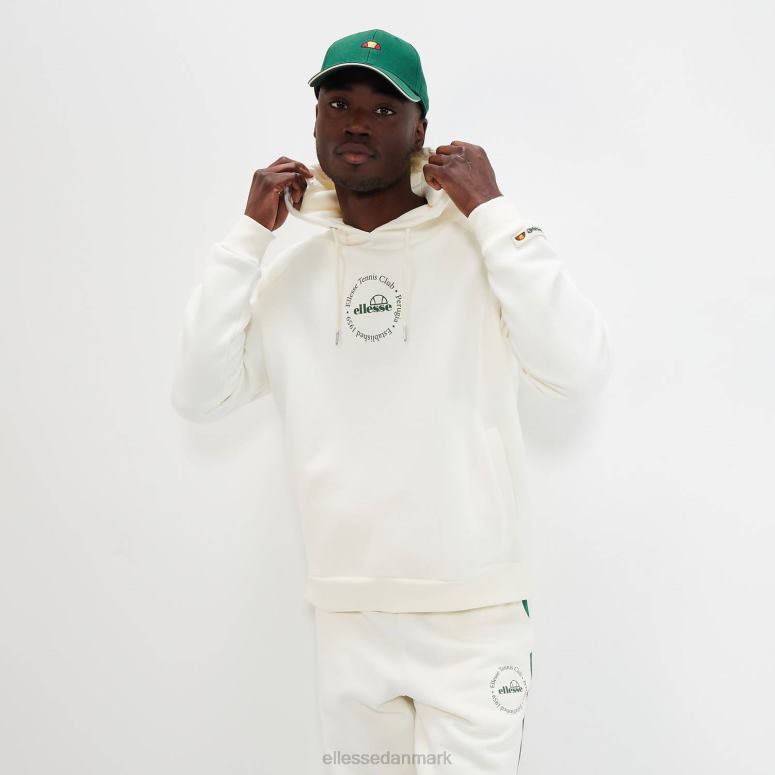 Ellesse unisex giaradini overhead hættetrøje J282F28 tøj off white